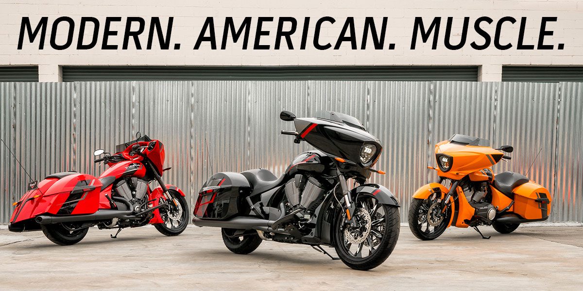 The 2017 Victory Motorcycles lineup