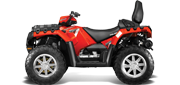 Sportsman® Touring 850 H.O. EPS Solar Red
